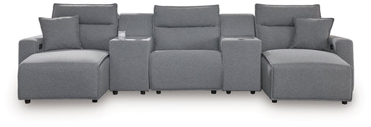 Modmax II 5-Piece Power Reclining Sectional with Chaise