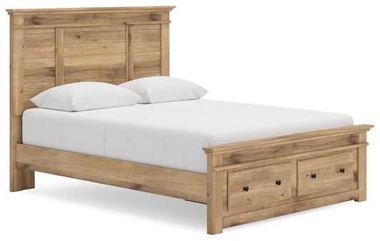Makidern Panel Storage Bed