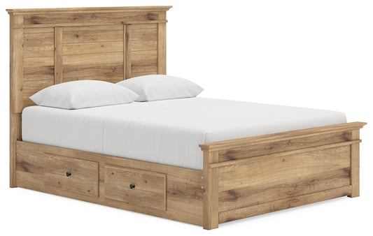 Makidern Panel Storage Bed