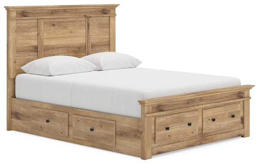 Makidern Panel Storage Bed