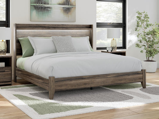 Elbrim Panel Bed