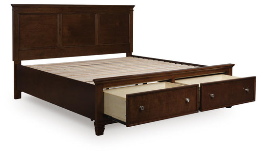Danabrin California Panel Storage Bed