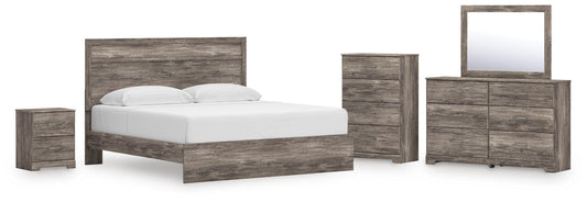 Ralinksi Panel Bed, Dresser, Mirror, Chest And Nightstand