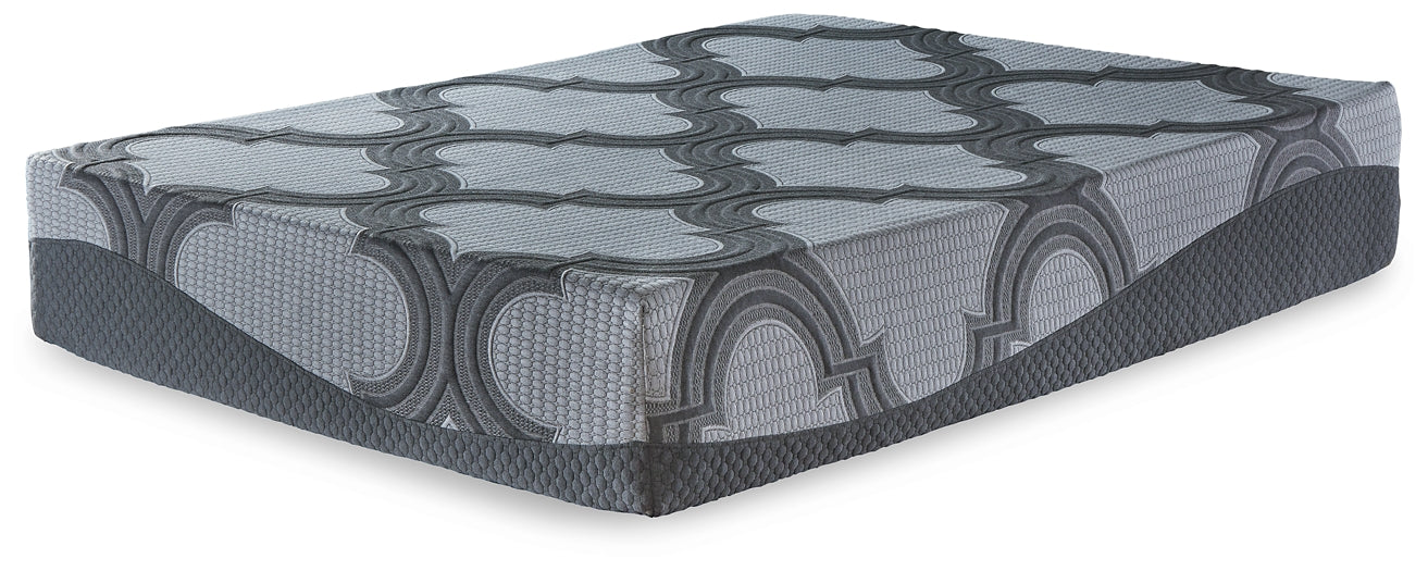12 Inch Ashley Hybrid 2-Piece  Foundation And Mattress