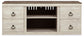 Willowton LG TV Stand w/Fireplace Option