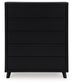 Danziar  Panel Headboard With Mirrored Dresser, Chest And Nightstand