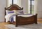 Lavinton  Poster Bed With Mirrored Dresser