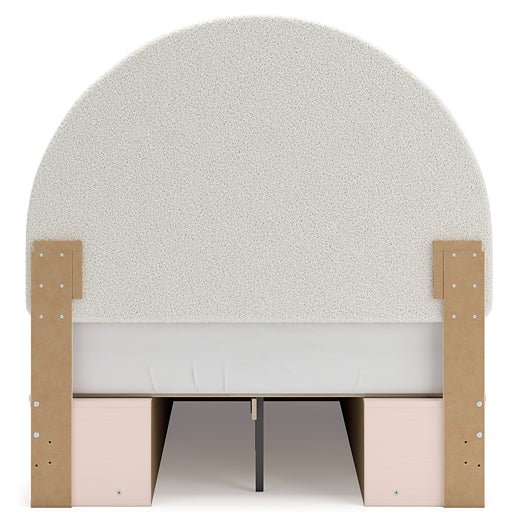 Wistenpine  Upholstered Panel Bed With Storage