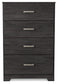 Belachime  Panel Bed With Mirrored Dresser And Chest