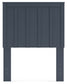 Simmenfort  Panel Headboard With Nightstand