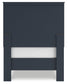Simmenfort  Panel Headboard With Nightstand