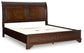 Trellington  Sleigh Storage Bed