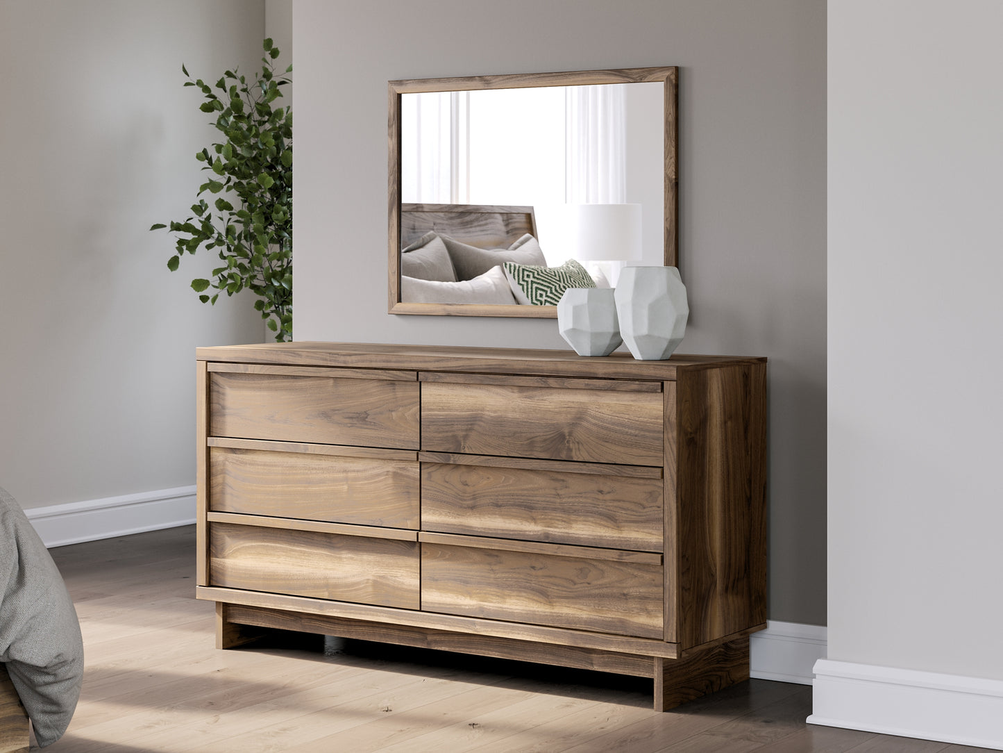 Chirason Dresser and Mirror