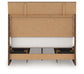Chirason  Panel Bed With Storage