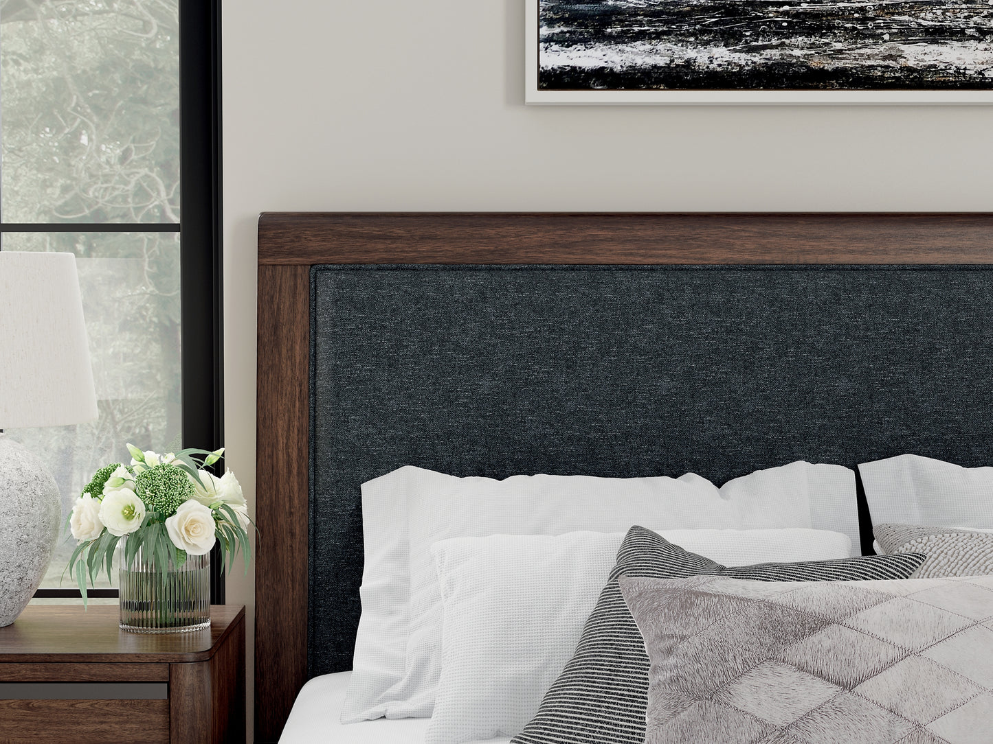 Dilenno California  Upholstered Panel Bed