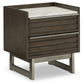 Arkenton  Panel Bed With Mirrored Dresser And 2 Nightstands