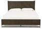 Arkenton  Panel Bed With Mirrored Dresser And Chest