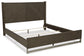 Arkenton  Panel Bed With Mirrored Dresser And Chest