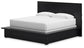 Londer  Panel Bed With Mirrored Dresser, Chest And 2 Nightstands