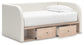 Arloster  Upholstered Day Bed With Storage