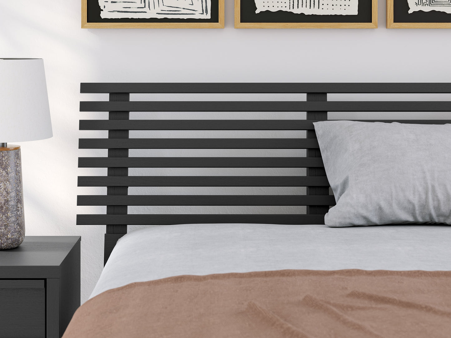 Danziar  Slat Panel Bed