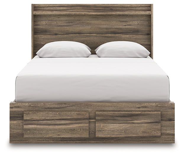 Elbrim  Panel Storage Bed