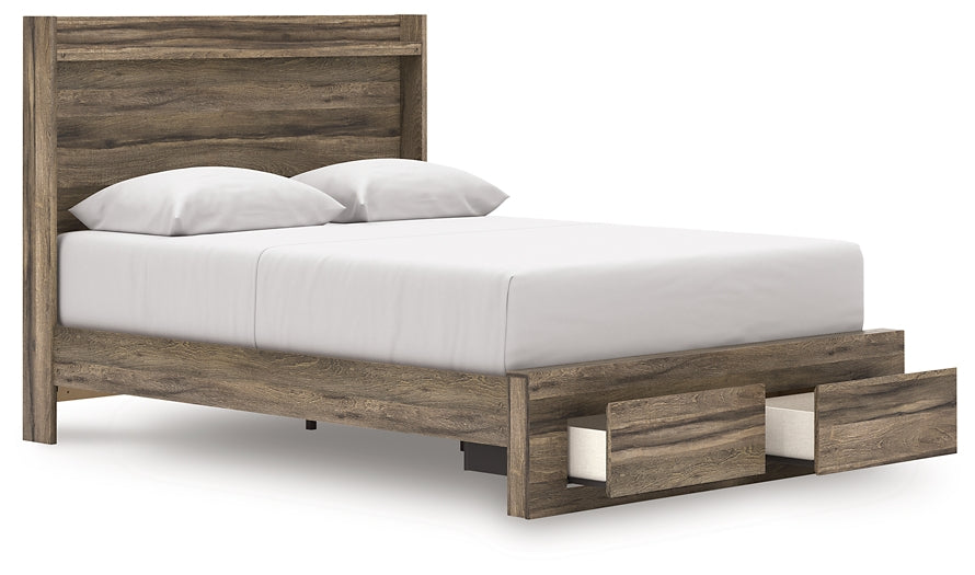 Elbrim  Panel Storage Bed