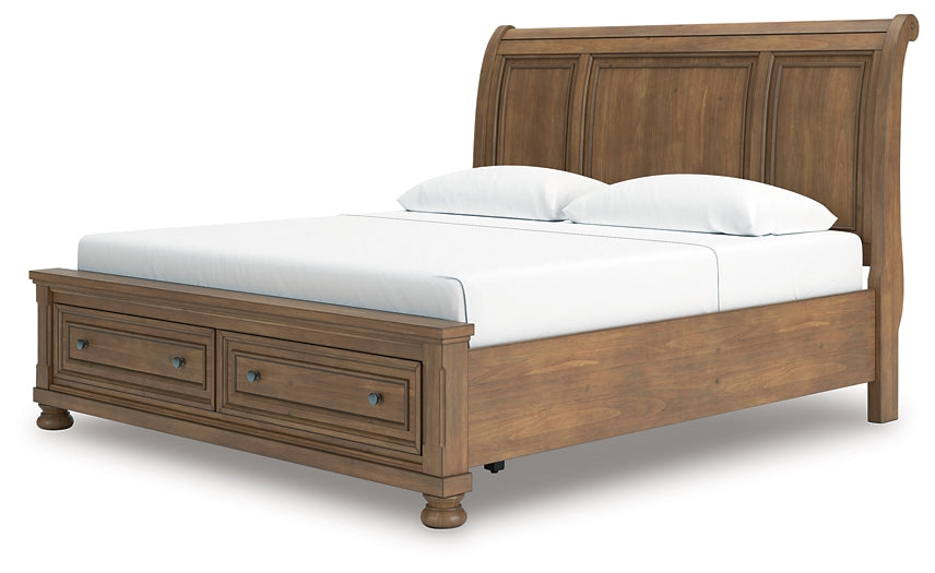 Feddinger  Storage Sleigh Bed