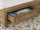 Feddinger  Storage Sleigh Bed