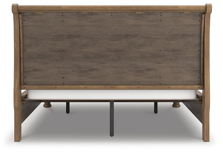 Feddinger California  Storage Sleigh Bed