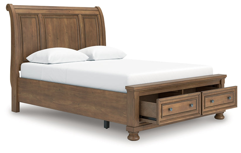 Feddinger  Storage Sleigh Bed