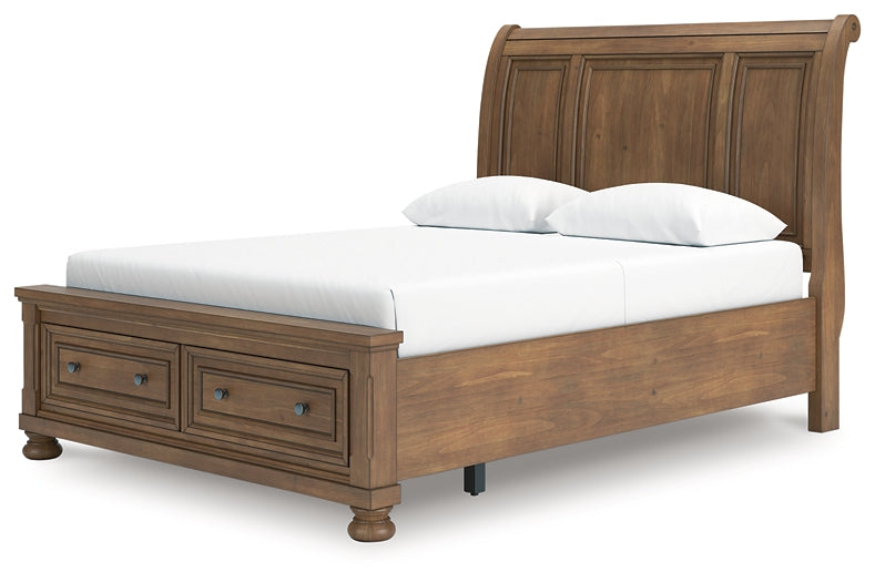 Feddinger  Storage Sleigh Bed