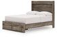 Elbrim  Panel Storage Bed
