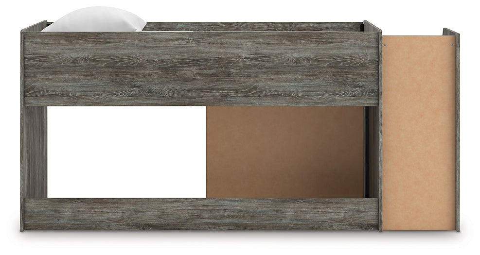 Frandern  Loft Bed With Drawer Storage