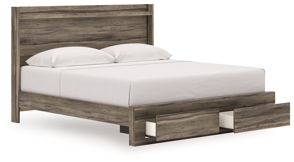 Elbrim  Panel Storage Bed
