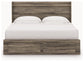 Elbrim  Panel Storage Bed