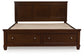 Danabrin  Panel Storage Bed