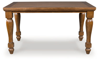 Greddinton RECT Dining Room Counter Table