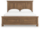 Feddinger California  Panel Storage Bed