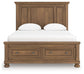 Feddinger  Panel Storage Bed