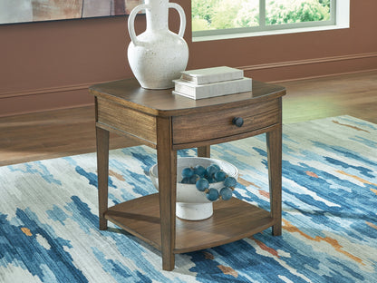 Burkbyer Rectangular End Table