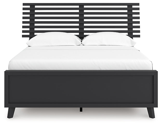 Danziar  Slat Panel Bed