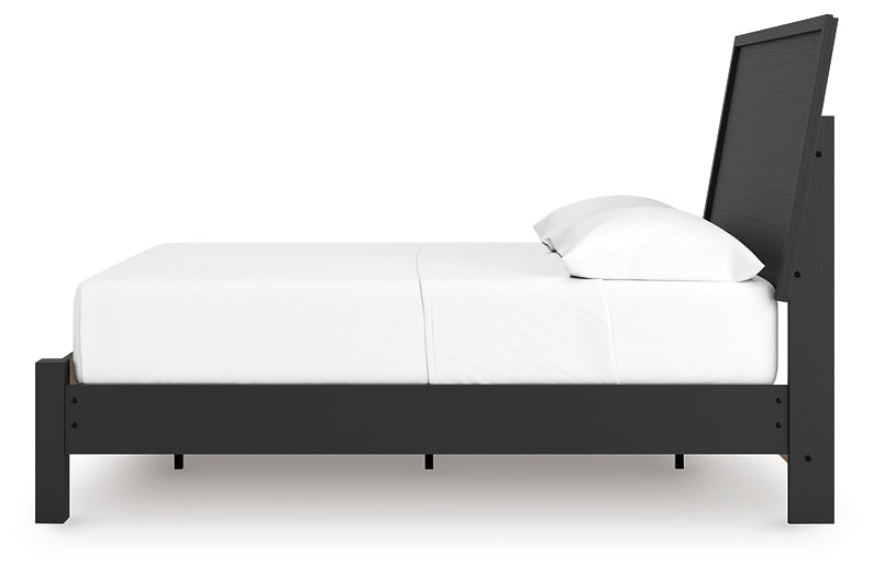 Danziar  Panel Bed