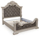 Bruchandi California  Upholstered Panel Bed