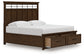 Taffenbrook  Panel Storage Bed