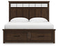 Taffenbrook  Panel Storage Bed