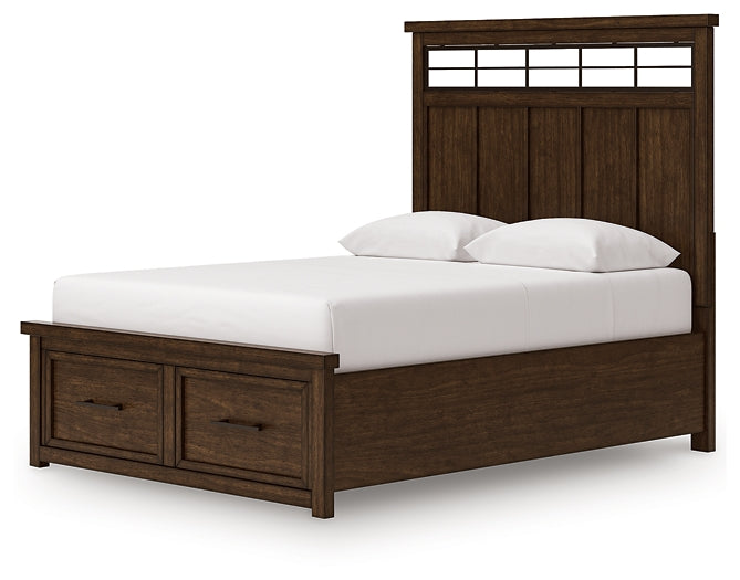 Taffenbrook  Panel Storage Bed