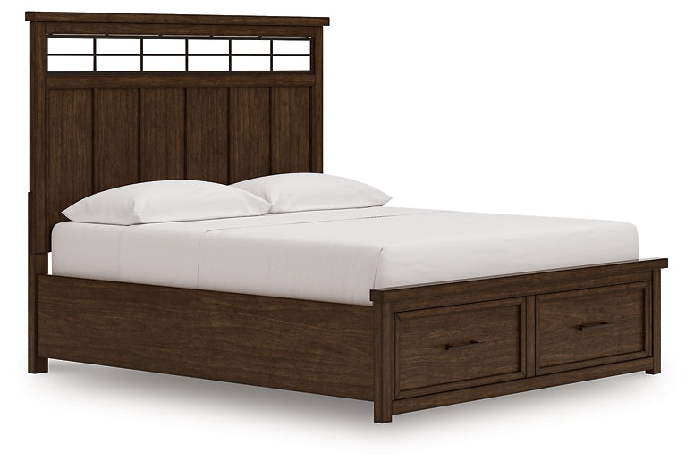 Taffenbrook California  Panel Storage Bed