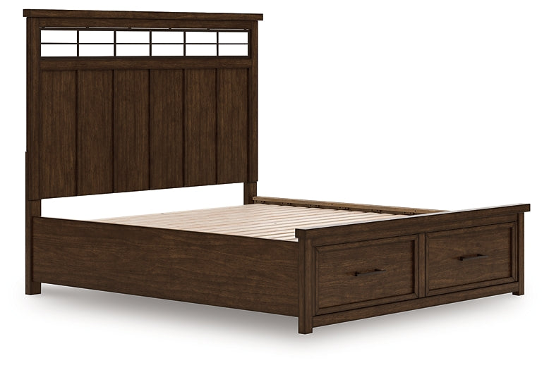 Taffenbrook California  Panel Storage Bed