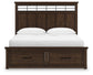 Taffenbrook California  Panel Storage Bed